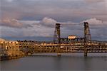 Steel Bridge, Portland, Oregon, USA
