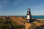 Fort Jefferson, Parc National de Dry Tortugas, Key West, Floride, USA