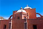 Flachwinkelansicht Kirche, Ex Templo De San Agustin, Zacatecas, Mexiko