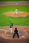 Match de baseball, stade de Baseball Jamsil, Seoul, Corée du Sud