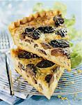 prune and onion tart