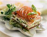 Salmon and Fromage frais terrine