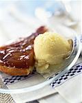 Tatin tart and apple sorbet