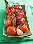Gekochte Bündel von Tomaten