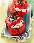 bell peppers stuffed with ricotta