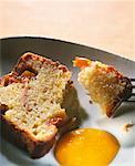 Almond and apricot cake