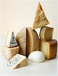 Selection of Italian cheeses