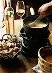 white wine fondue Savoyarde