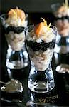 caviar and scallop tartare