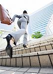 Businesswoman running