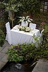Table Set For Wedding