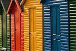 Coloré Beach Huts, Southwold, Suffolk, Angleterre