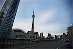 View of Downtown Toronto From the Gardiner Expressway, Ontario, Canada