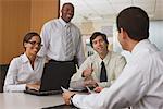 Business people meeting in Boardroom