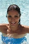 Woman in Swimming Pool