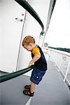 Boy on the Deck of a Ship