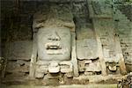 Carvings in Ruins, Lamanai, Belize