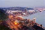 Overview of Shipping Terminals, Durban, Kwazulu Natal, South Africa