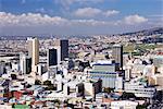 Vue d'ensemble de la ville, Cape Town, Western Cape, Afrique du Sud