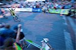 Bicycle Race in Vancouver, British Columbia, Canada