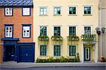 Maisons dans le vieux-Québec, Québec, Québec, Canada