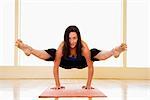 Woman Doing Yoga