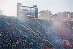 Soccer Fans at Centenario Stadium, Montevideo, Uruguay