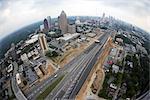 Aerial View of Atlanta, Georgia, USA