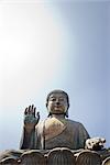 Tian Tan Buddha, Po Lin Monastery Ngong Ping, Lantau Island, Hong Kong, China