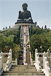 Tian Tan Buddha, Po Lin Monastery Ngong Ping, Lantau Island, Hong Kong, China