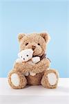 Teddy Bear Hugging Teddy Bear