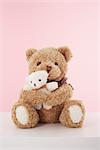 Teddybär umarmt Teddybär
