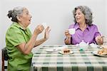 Two Women Having Tea