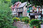 Alte Stadt Kaysersberg, Haut-Rhin, Elsass, Frankreich