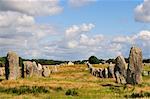 Menhirs in Carnac, Brittany, France