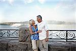 Couple at Niagara Falls, Ontario, Canada