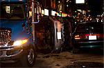 Car Accident, Yonge Street, Toronto, Ontario, Canada