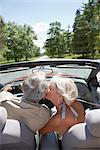 Couple in Convertible, Niagara Falls, Ontario, Canada