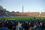 Fans Watching a Soccer Match, Centenario Stadium, Montevideo, Uruguay