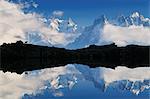 Aiguilles de Chamonix und Lacs de Cheserys, Chamonix, Frankreich