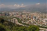 Overview of Santiago, Chile