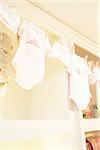 Clothesline with layette
