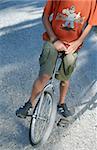 Boy on an Unicycle - Legerdemain - Youth - Leisure Time - Park