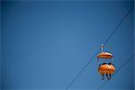 Sky Ride de planeur à Santa Cruz Beach Boardwalk, Santa Cruz, Californie, USA
