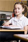 girl in a classroom