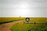 No Hunting Sign in Buffalo Gap, Custer County, South Dakota, USA