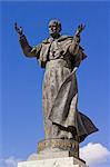 Statue at Catedral de la Almudena, Madrid, Spain