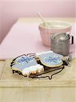 Biscuits de Noël sur la Table de cuisson