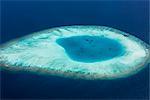 Atoll de Malé Nord dans l'océan Indien, Maldives