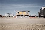 Houses, Jamaica Beach, Galveston Island, Texas, USA